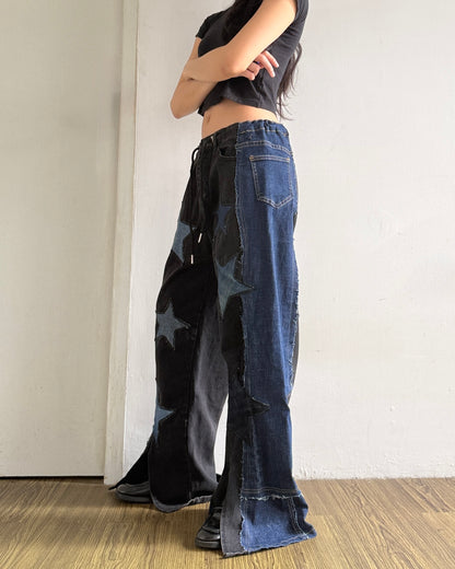 Star Patch Pants 008