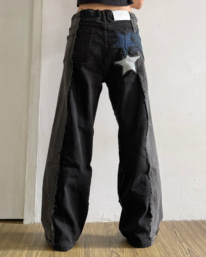 Star Patch Pants 009