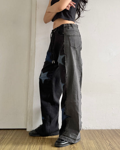 Star Patch Pants 009