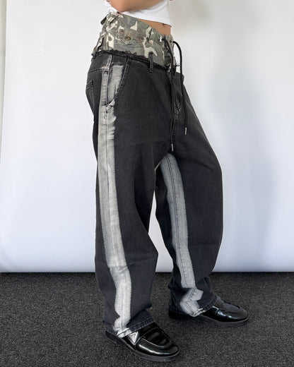 Double Waist Pants 017