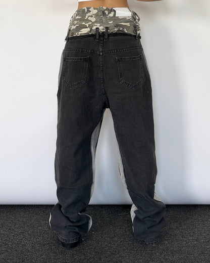Double Waist Pants 017