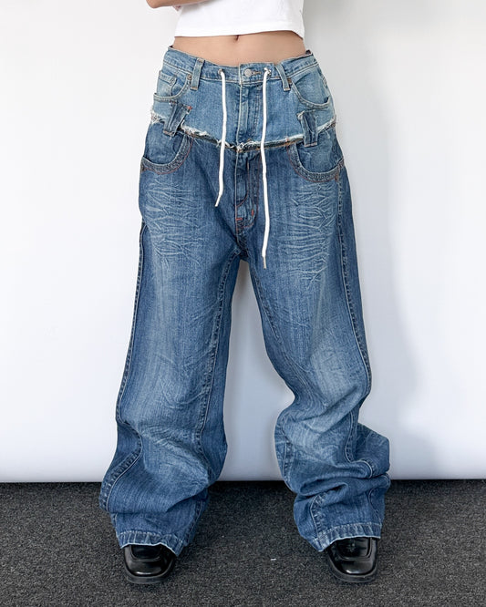 Double Waist Pants 018