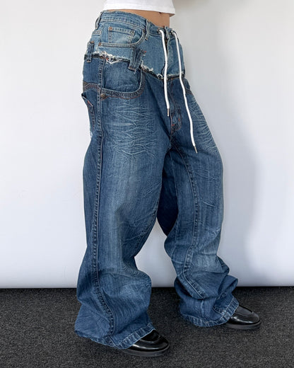Double Waist Pants 018