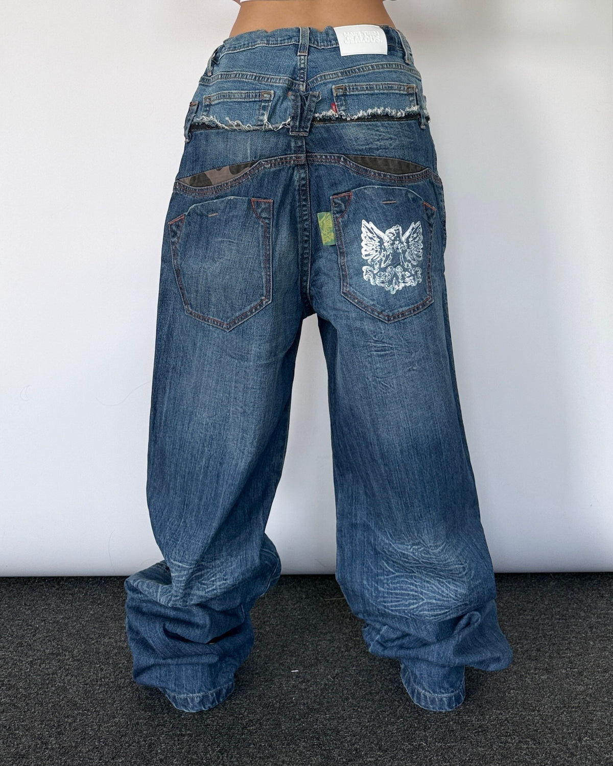 Double Waist Pants 018