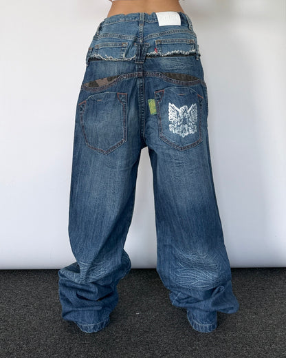 Double Waist Pants 018