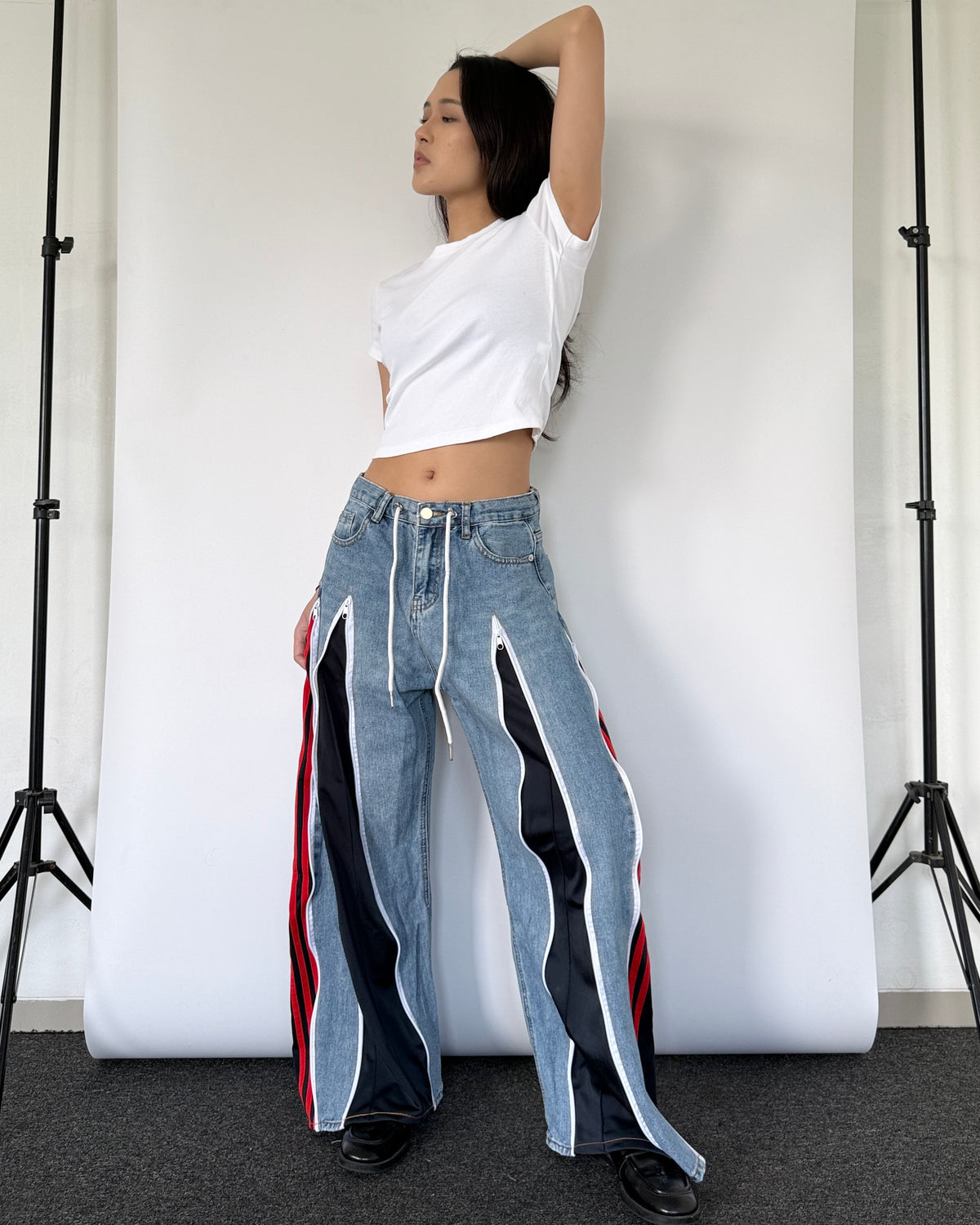 Zipper Pants 0384
