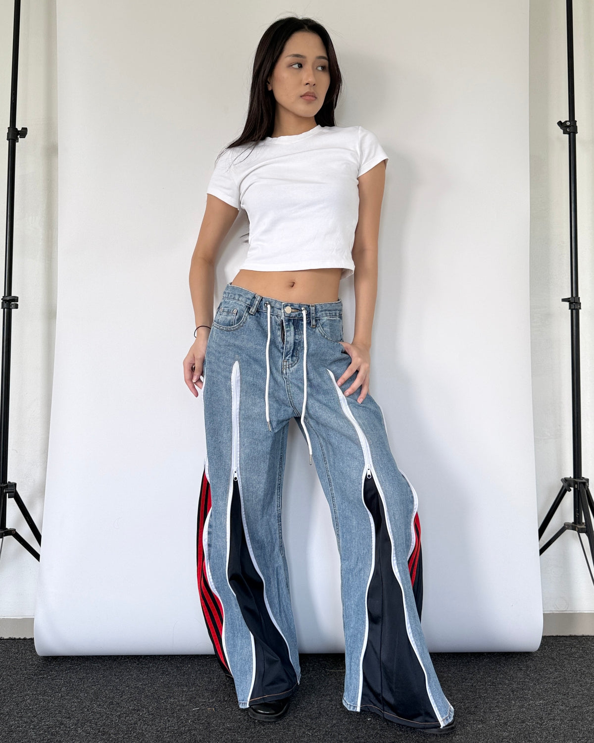 Zipper Pants 0384