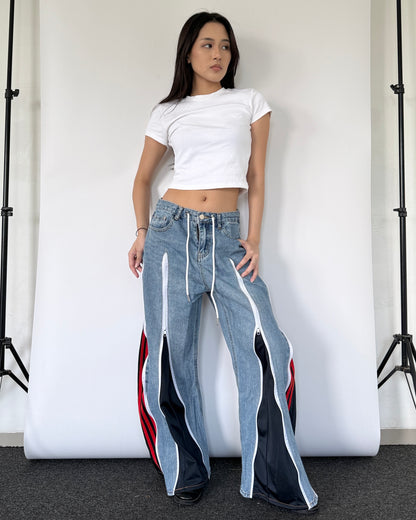 Zipper Pants 0384