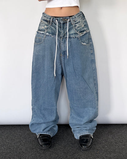 Double Waist Pants 019
