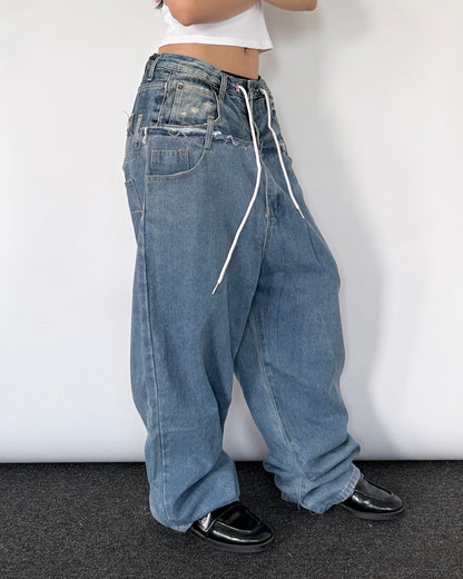 Double Waist Pants 019