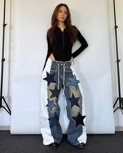 Star Patch Pants 019