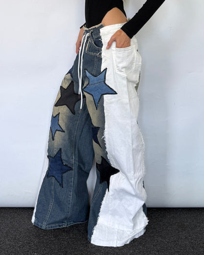Star Patch Pants 019