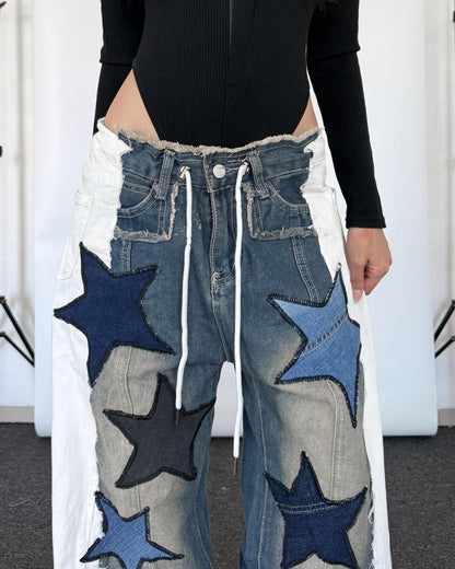 Star Patch Pants 019