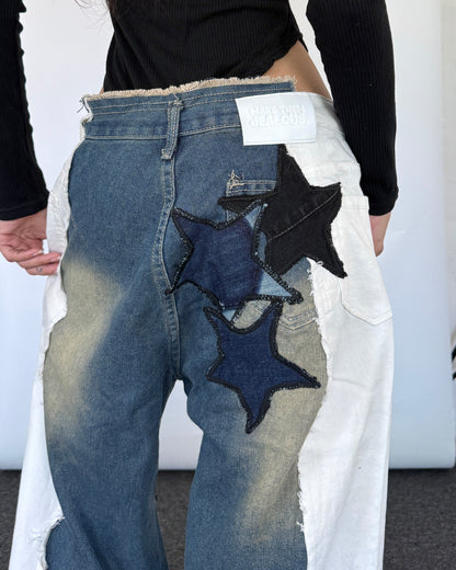 Star Patch Pants 019