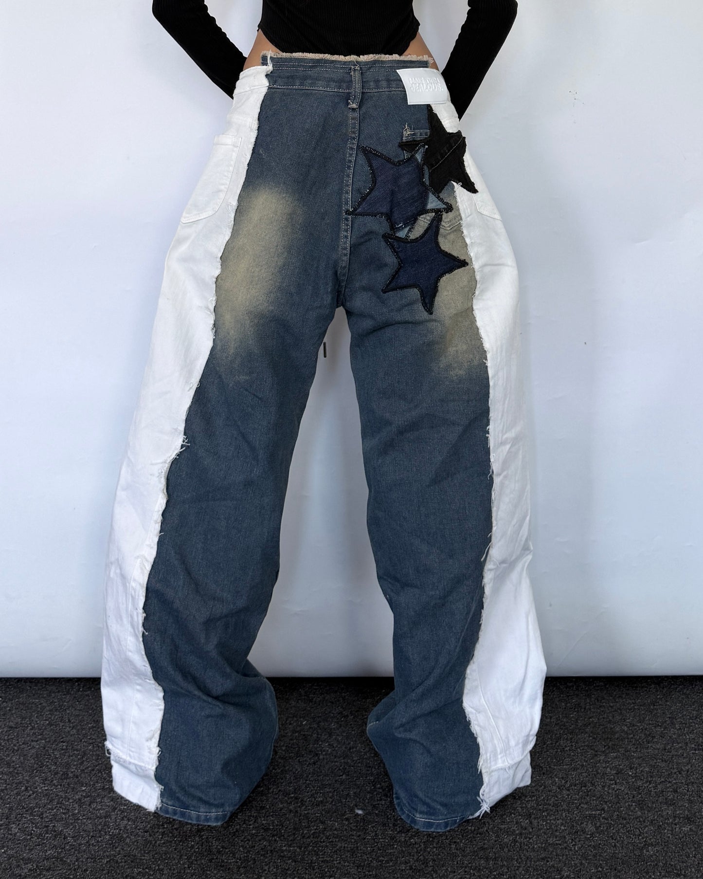 Star Patch Pants 019