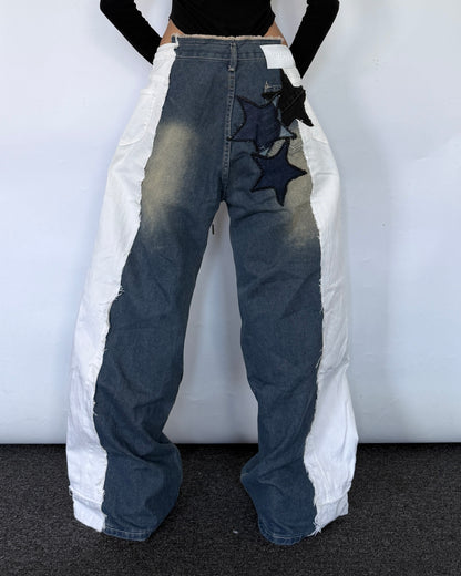 Star Patch Pants 019