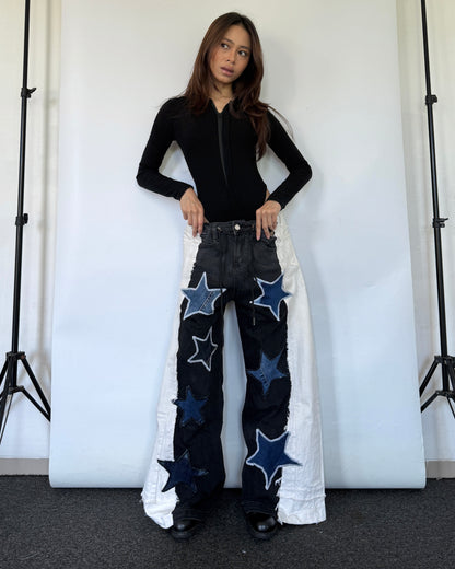 Star Patch Pants 020