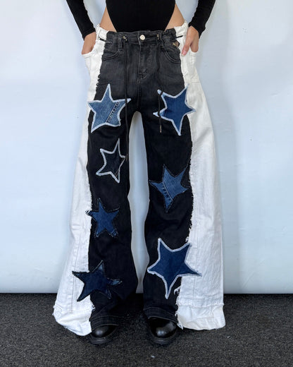Star Patch Pants 020