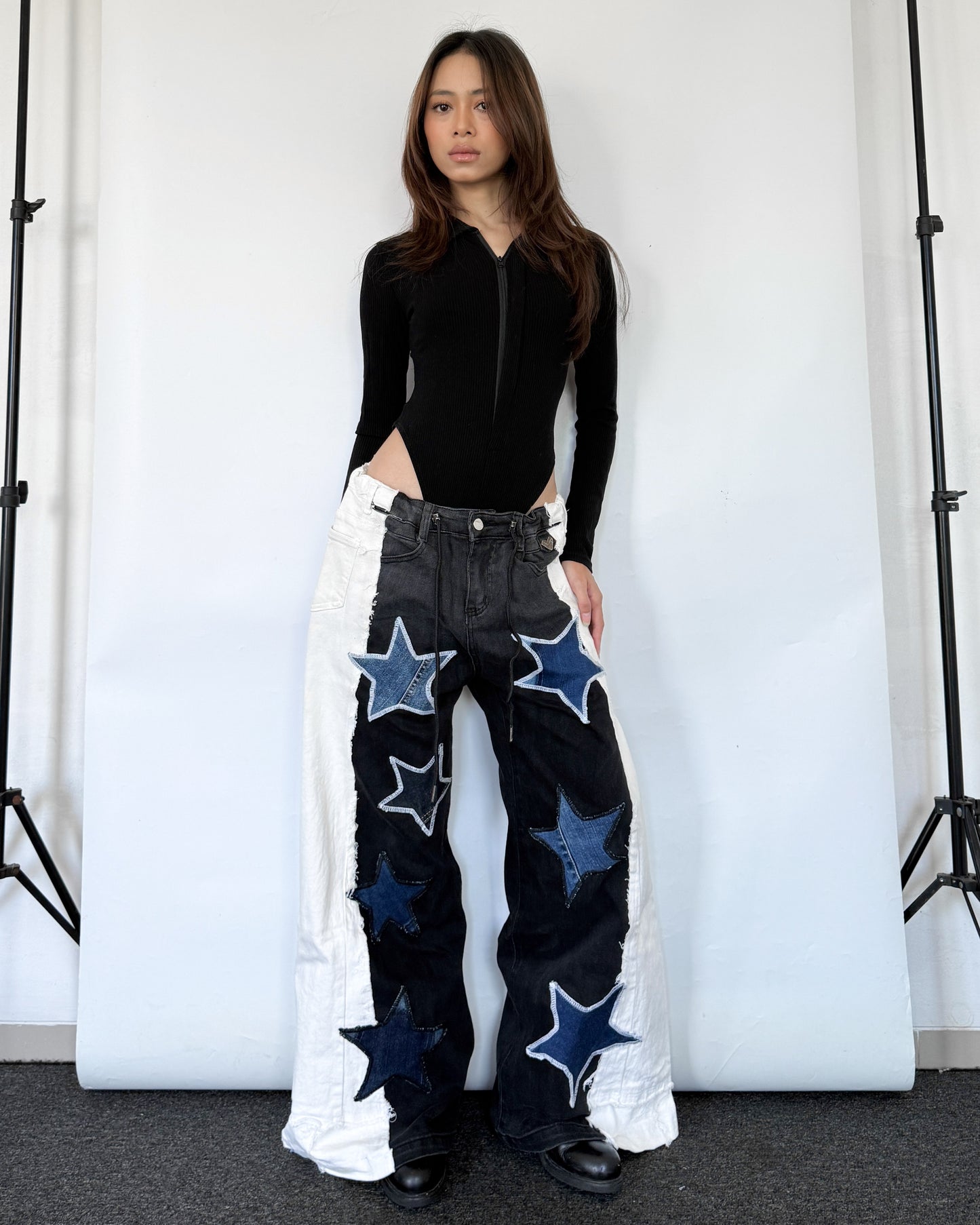 Star Patch Pants 020