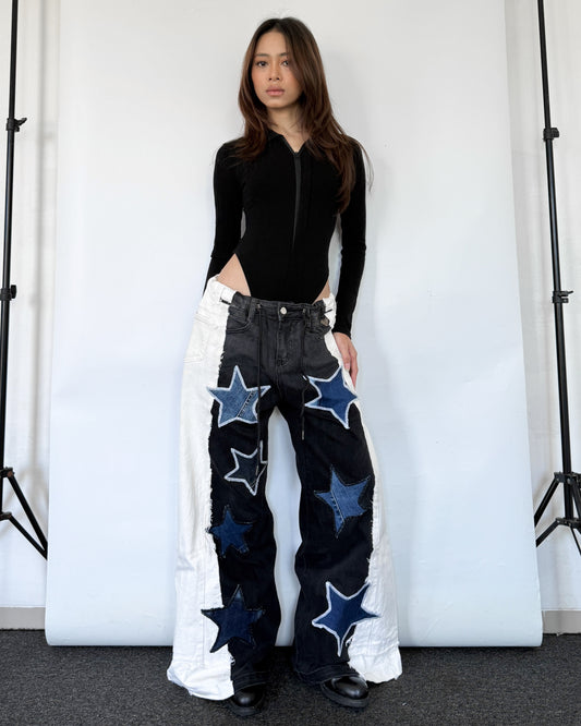Star Patch Pants 020
