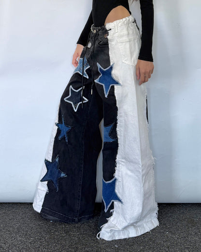 Star Patch Pants 020