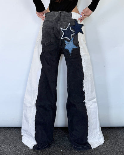 Star Patch Pants 020
