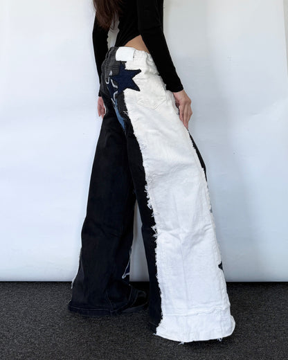 Star Patch Pants 020