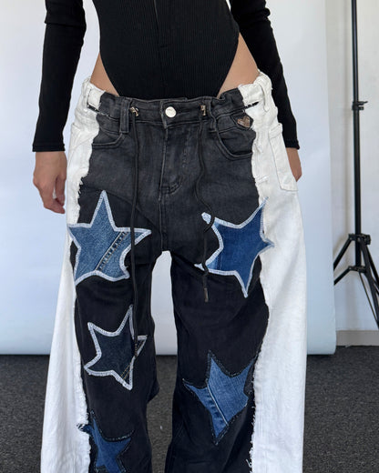 Star Patch Pants 020