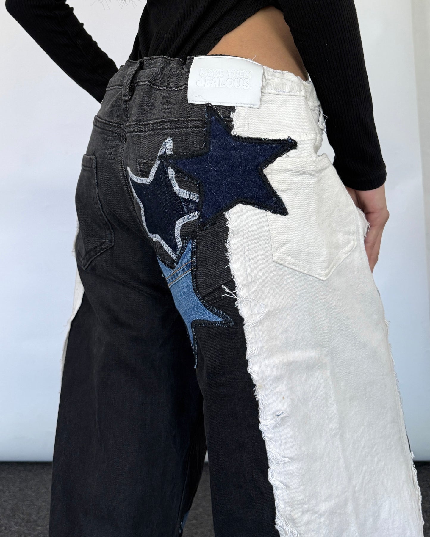 Star Patch Pants 020
