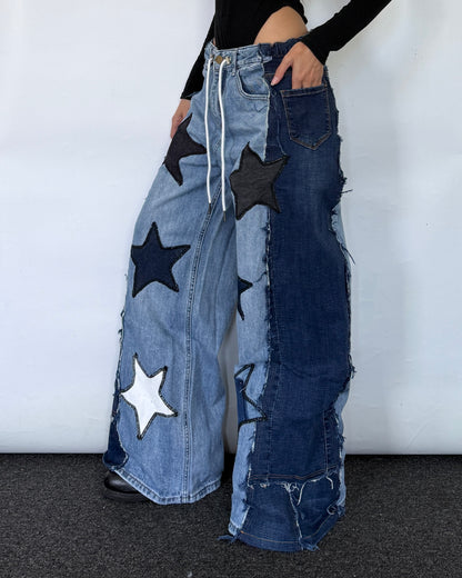 Star Patch Pants 017