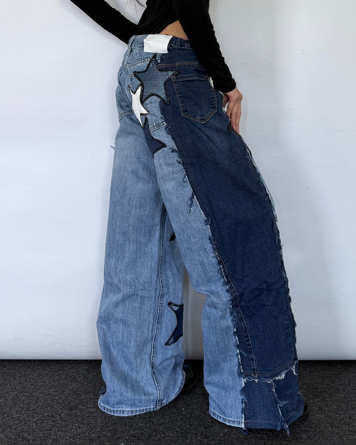 Star Patch Pants 017