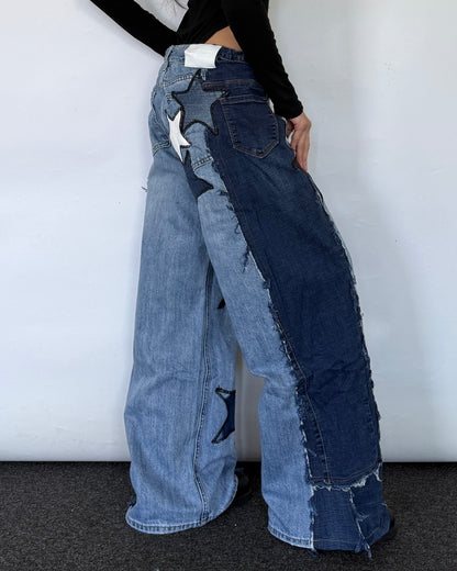 Star Patch Pants 017
