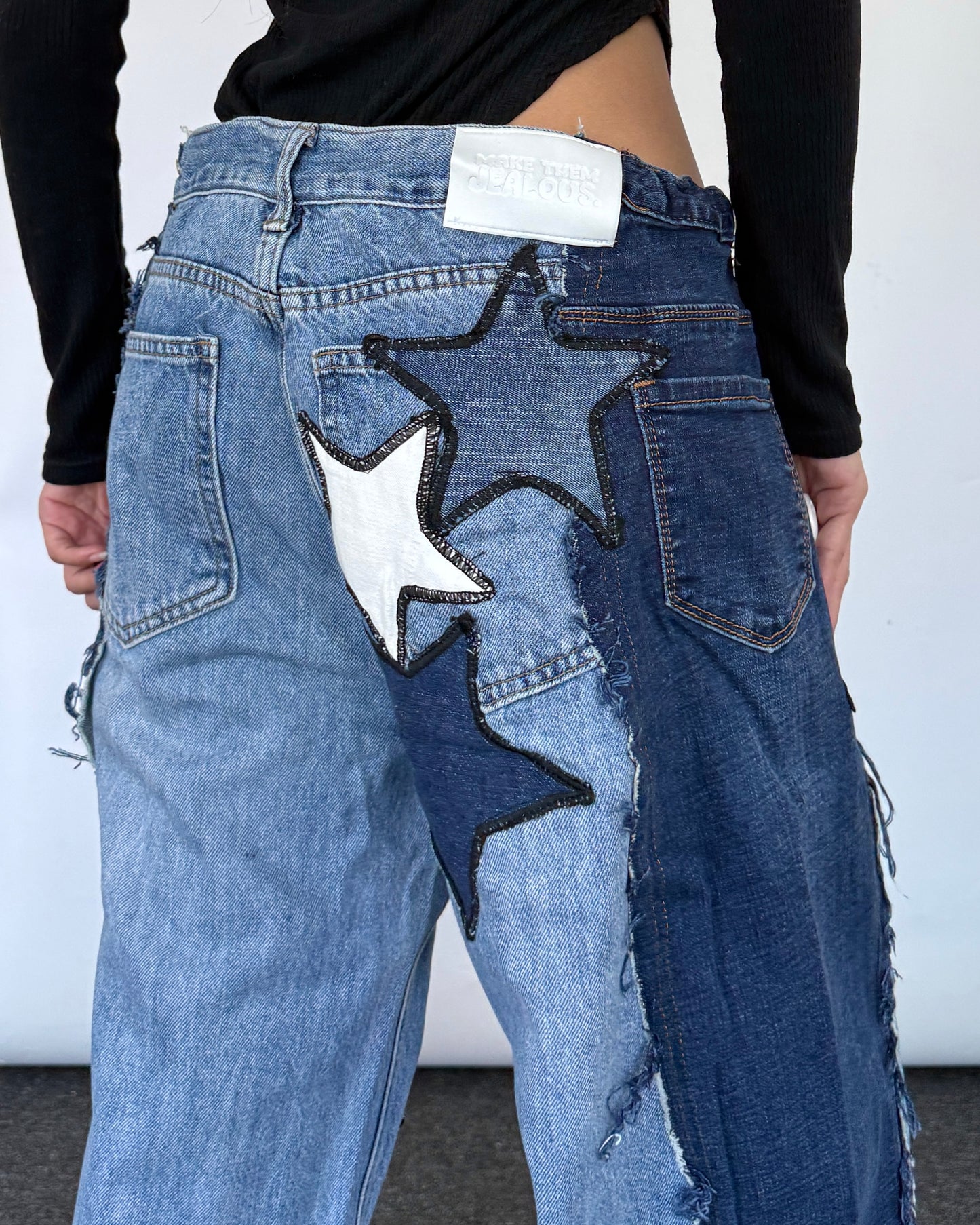 Star Patch Pants 017