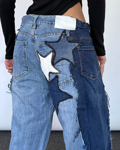 Star Patch Pants 017