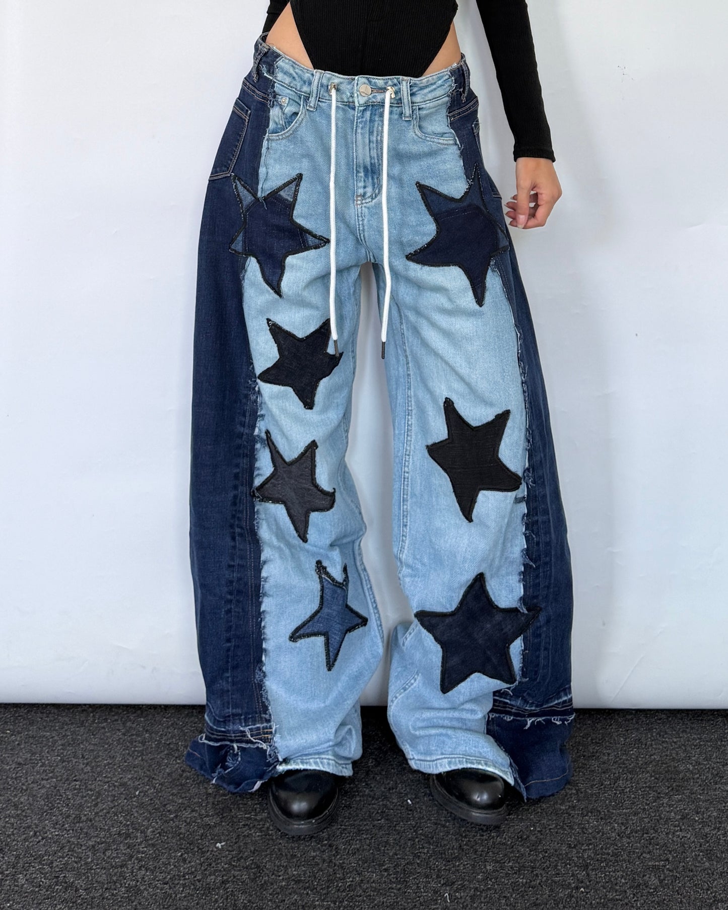 Star Patch Pants 016