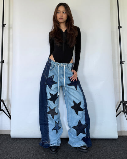 Star Patch Pants 016