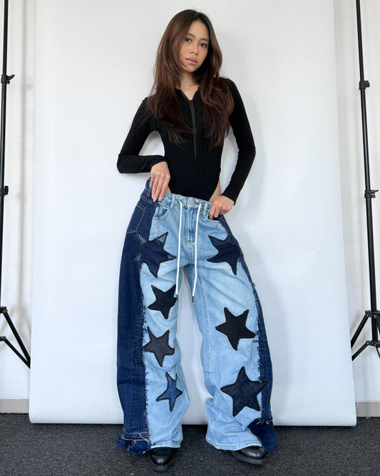 Star Patch Pants 016