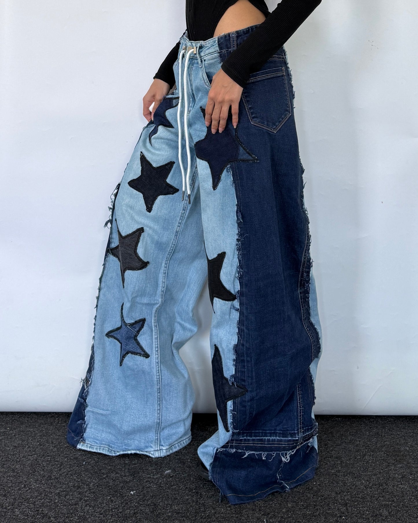 Star Patch Pants 016
