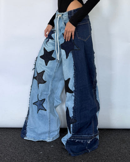 Star Patch Pants 016