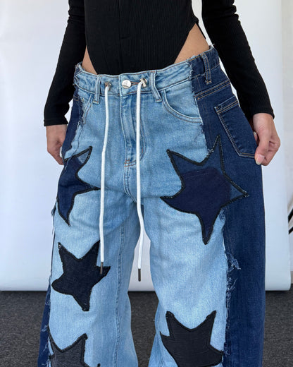 Star Patch Pants 016