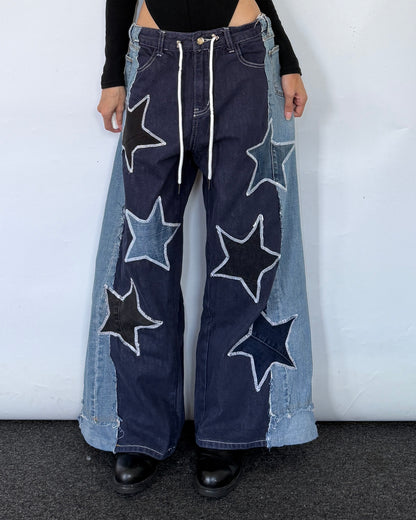 Star Patch Pants 015