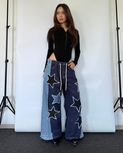 Star Patch Pants 015