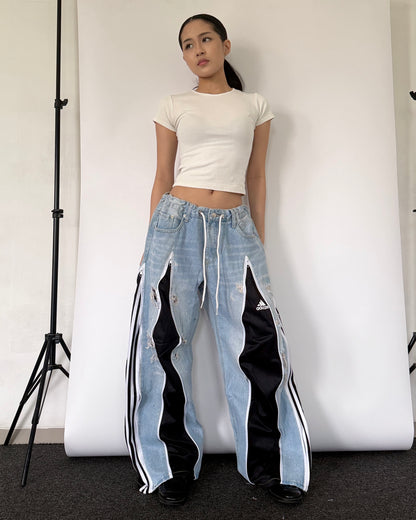 [BIG SIZE] Zipper Pants 0386