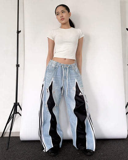 [BIG SIZE] Zipper Pants 0386