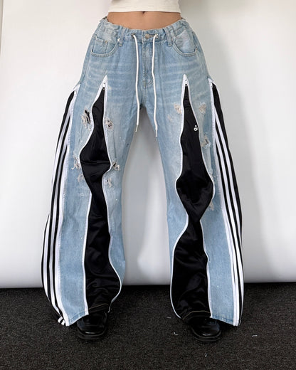 [BIG SIZE] Zipper Pants 0386