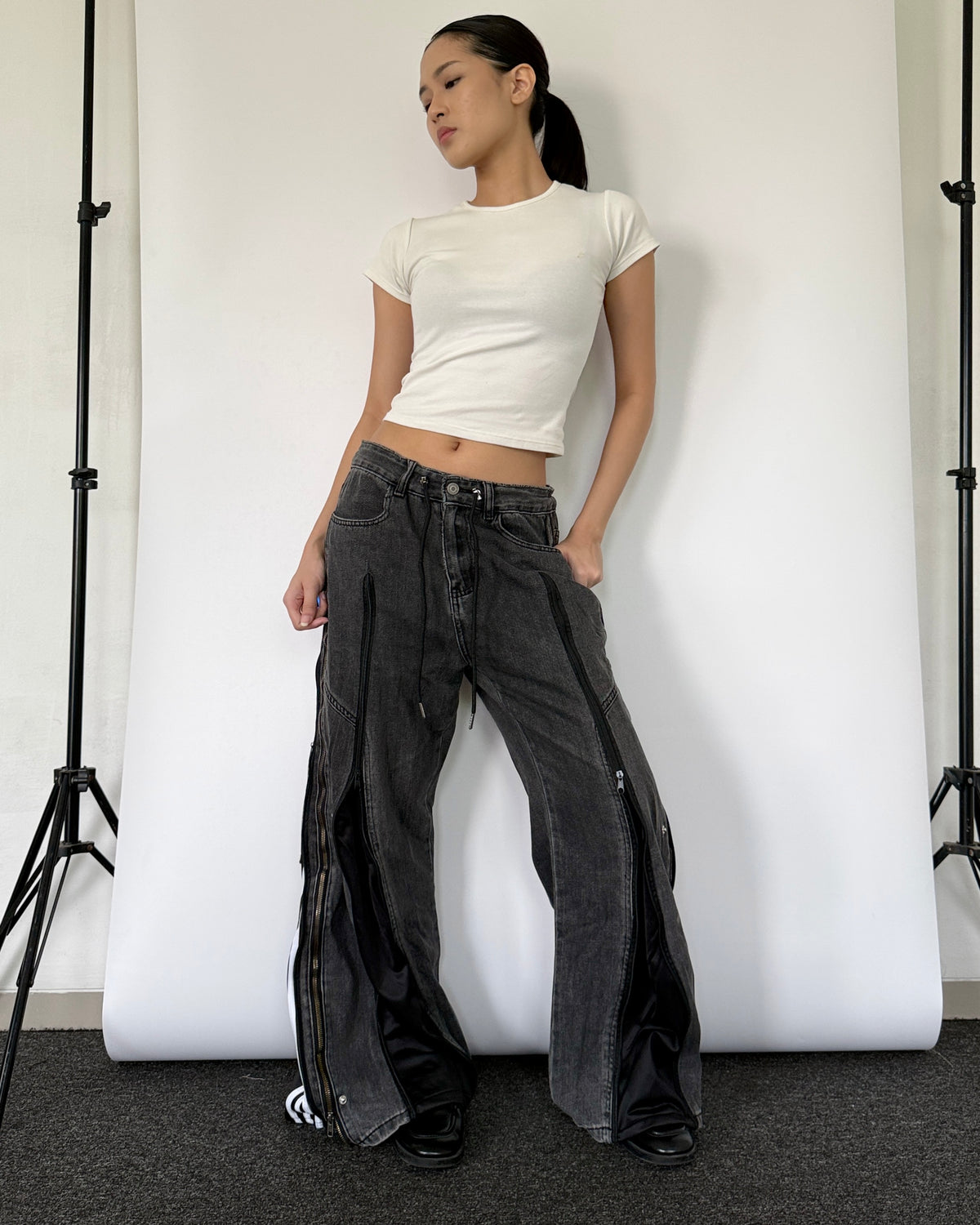 Zipper Pants 0387
