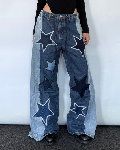 Star Patch Pants 014