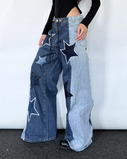 Star Patch Pants 014
