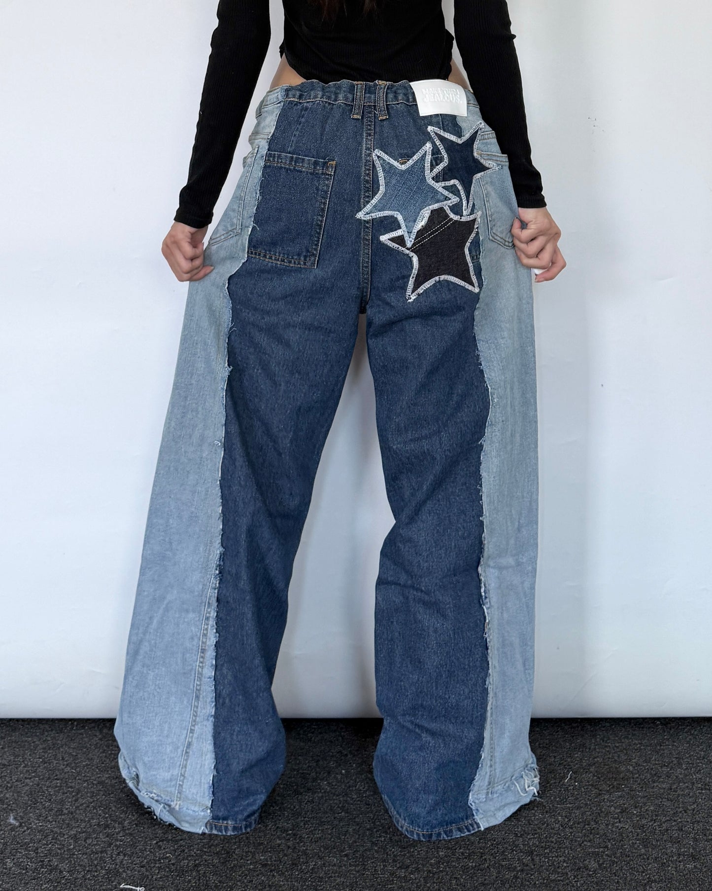 Star Patch Pants 014