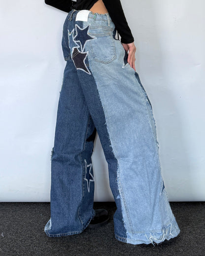 Star Patch Pants 014